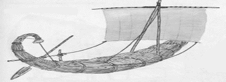 az első vitorláshajók egyike
